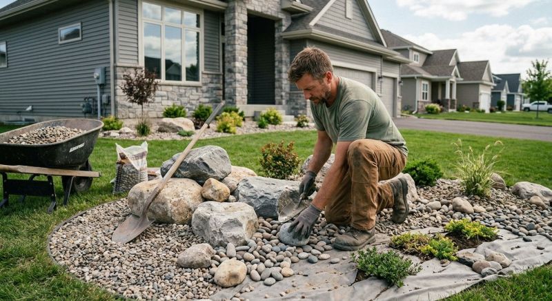 Rock Garden Installation in Honolulu, HI